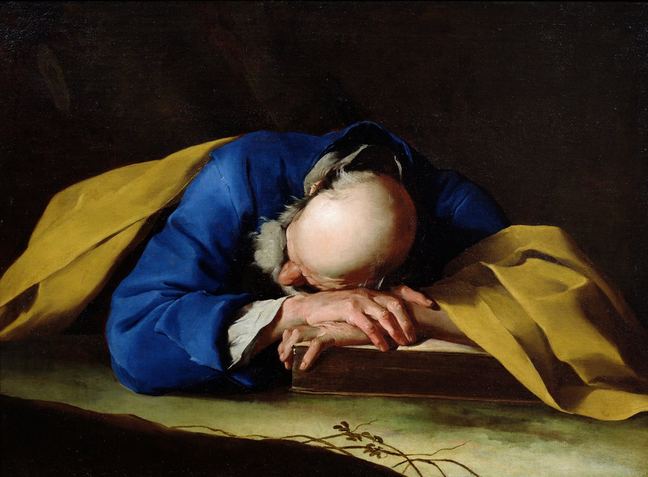 Św. Piotr lub Św. Hieronim, ok. 1735-39 autorstwa Giuseppe Antonio Petrini