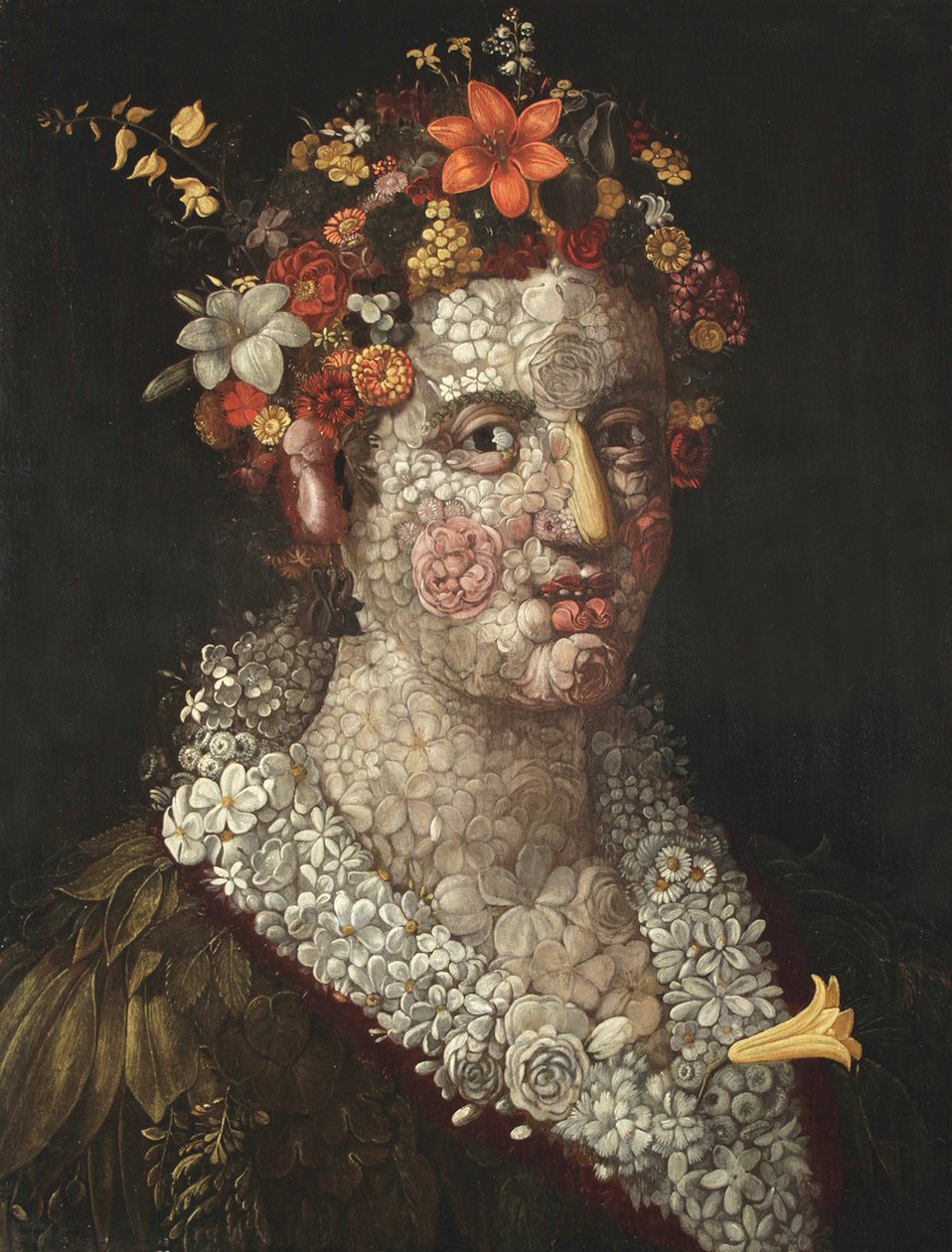 Flora autorstwa Giuseppe Arcimboldo