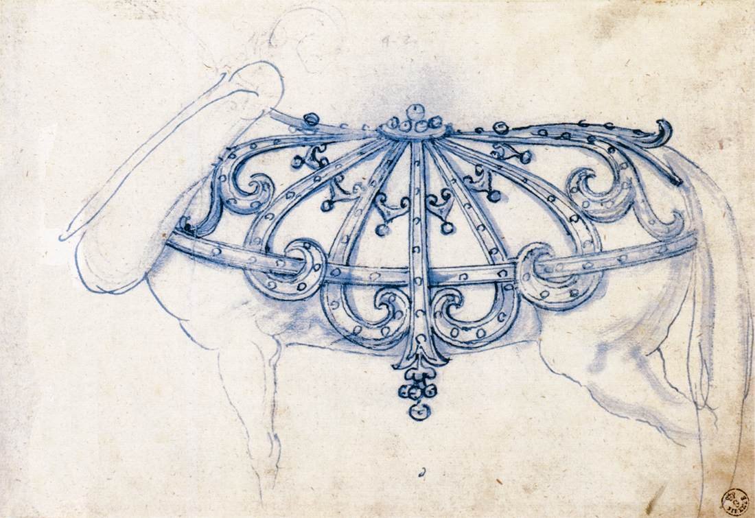Uprząż dla koni autorstwa Giuseppe Arcimboldo