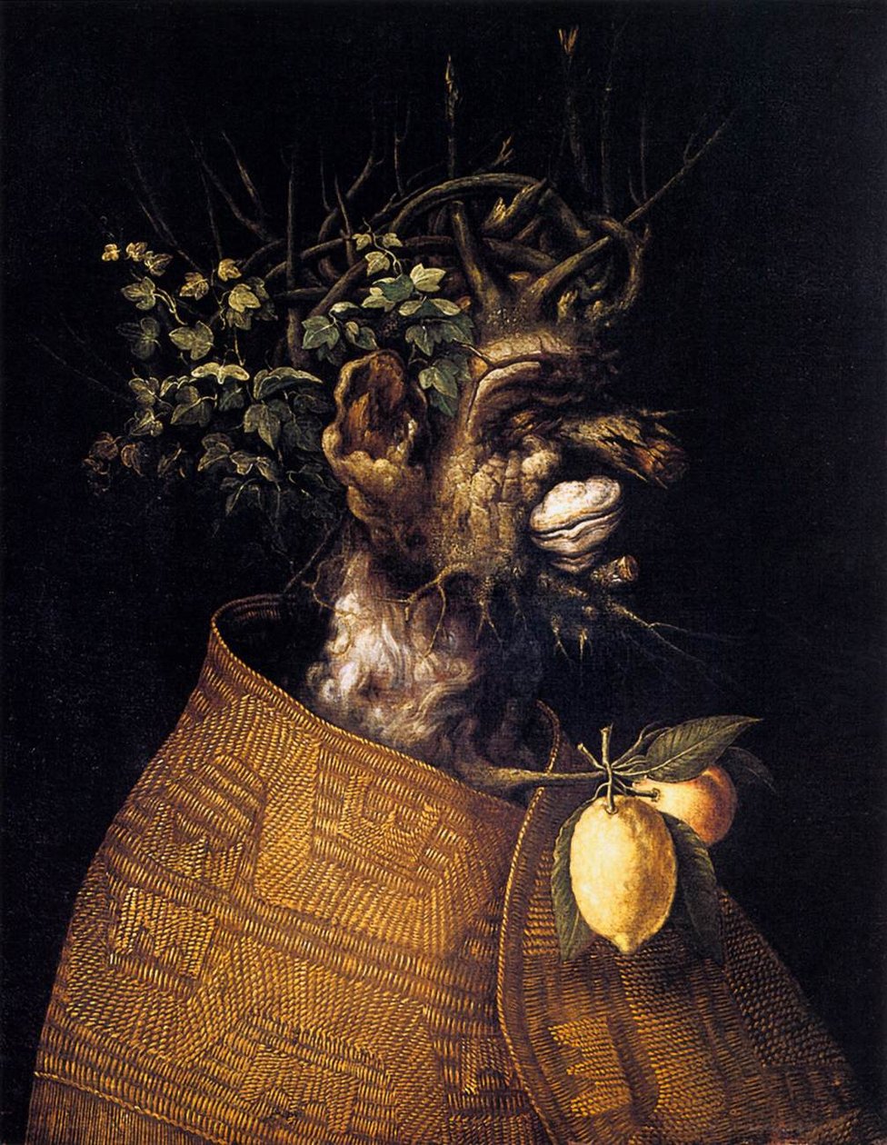 Zima autorstwa Giuseppe Arcimboldo