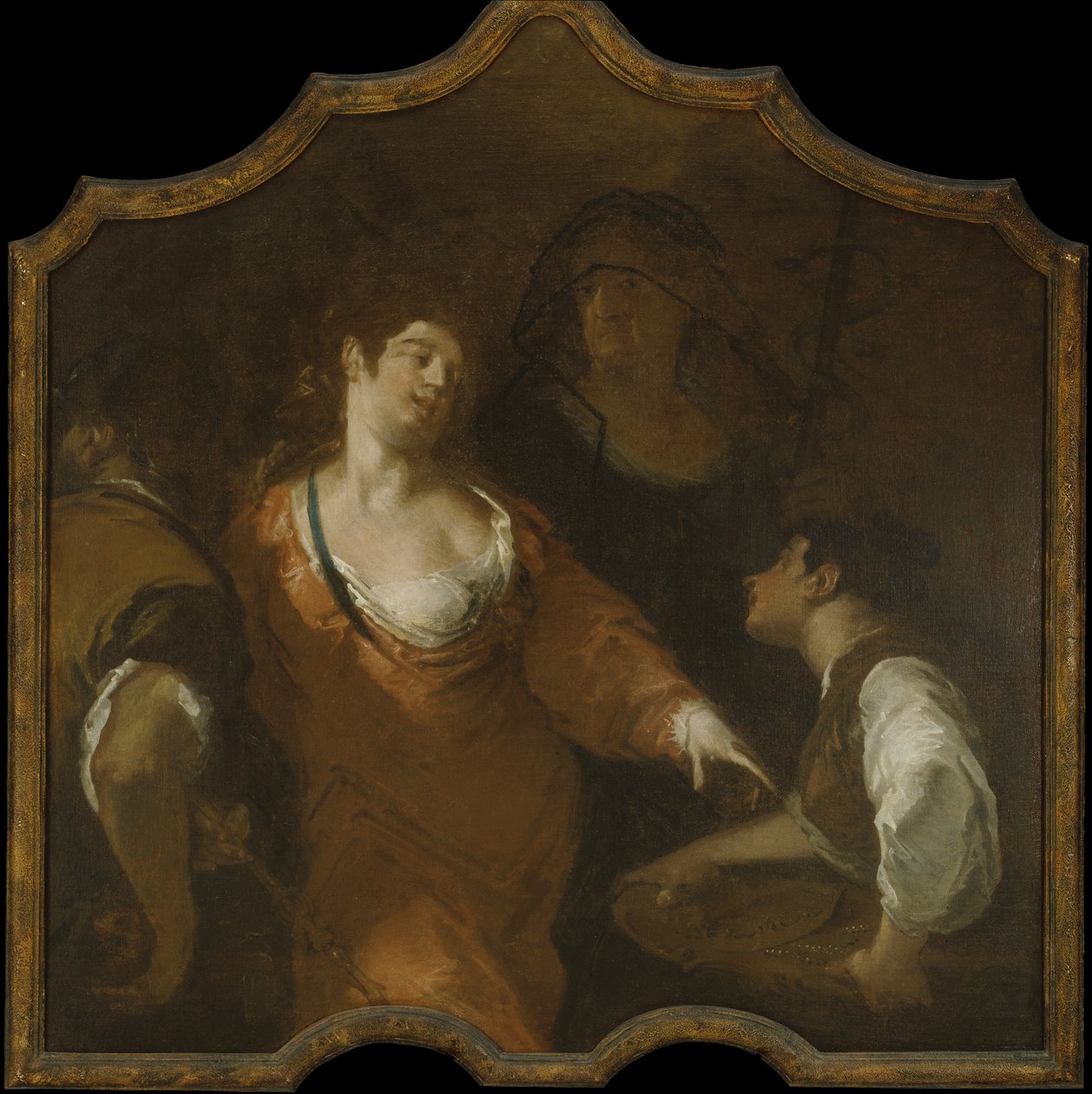 Alegoria pokoju, ok. 1750 autorstwa Giuseppe Bazzani