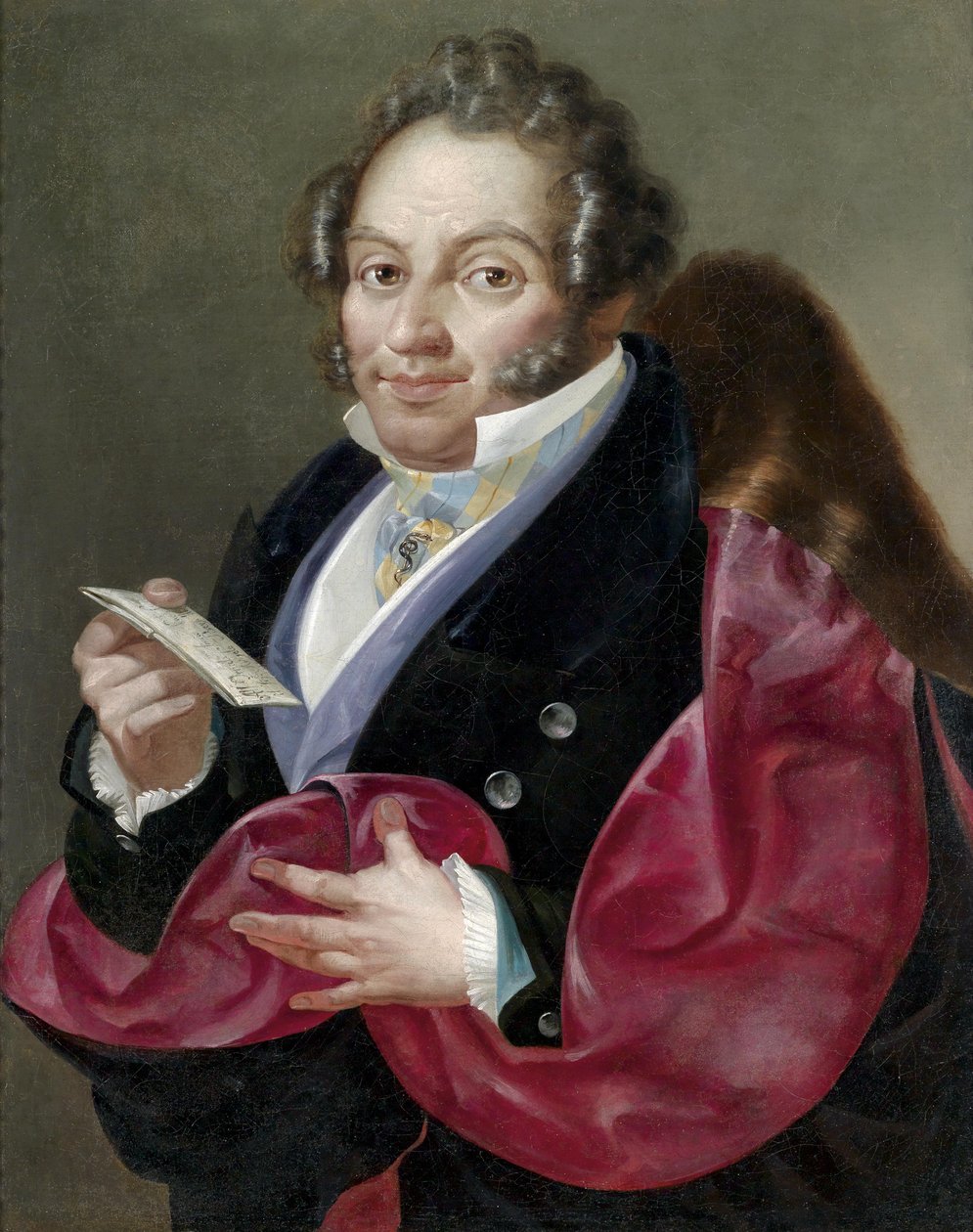 Portret dżentelmena autorstwa Giuseppe Bernardino Bison