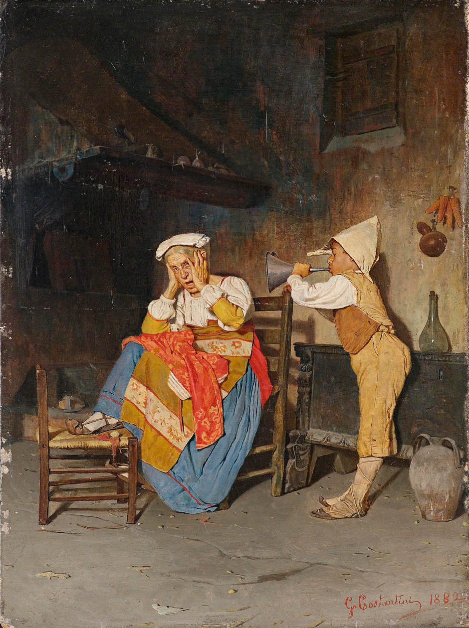 Mały muzyk autorstwa Giuseppe Costantini