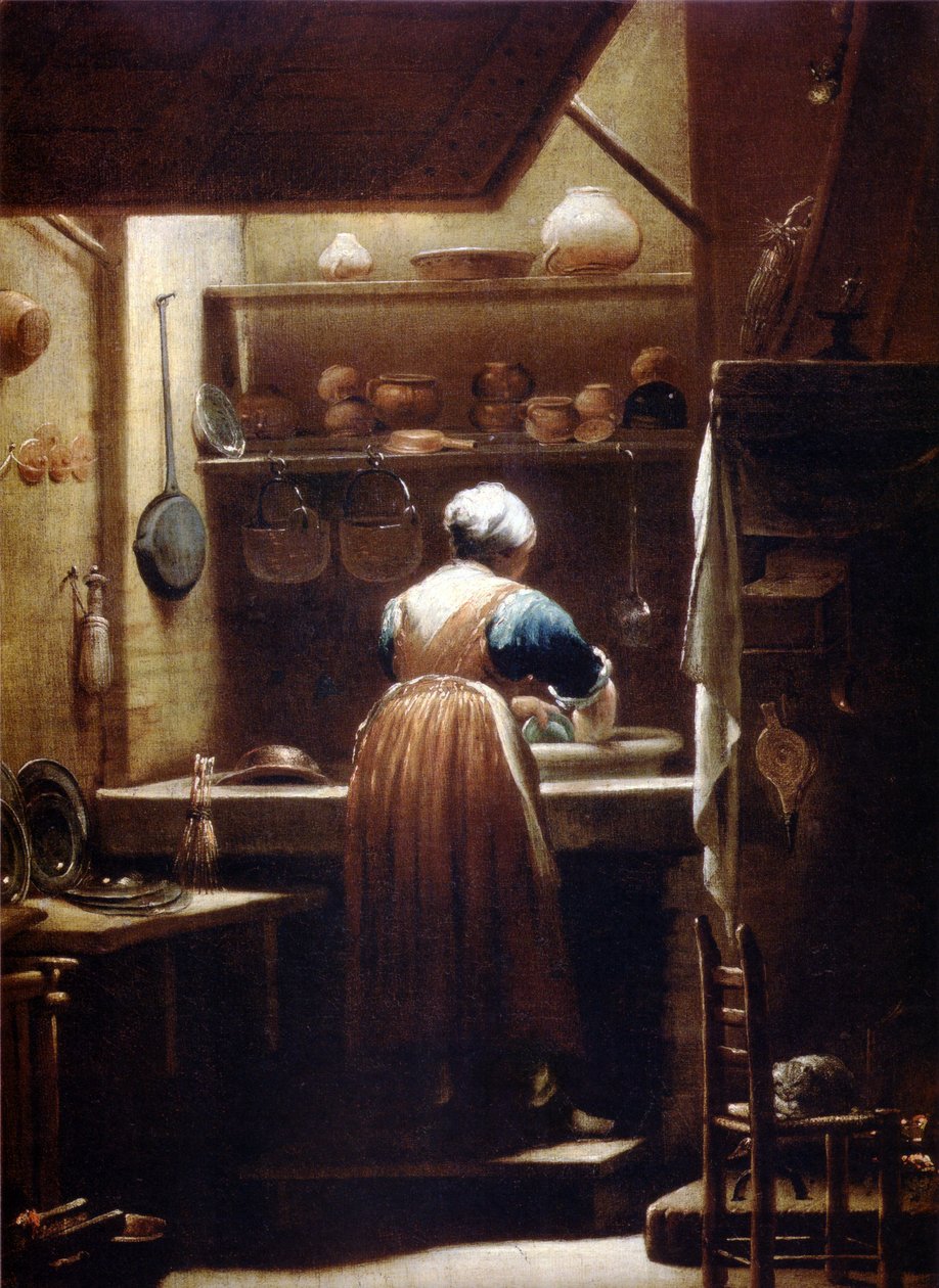 Pokojówka autorstwa Giuseppe Crespi
