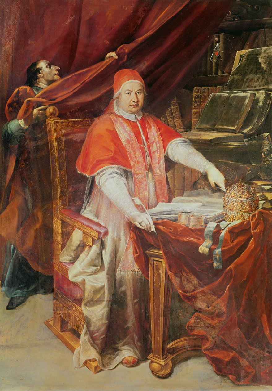 Papież Benedykt XIV autorstwa Giuseppe Maria Crespi