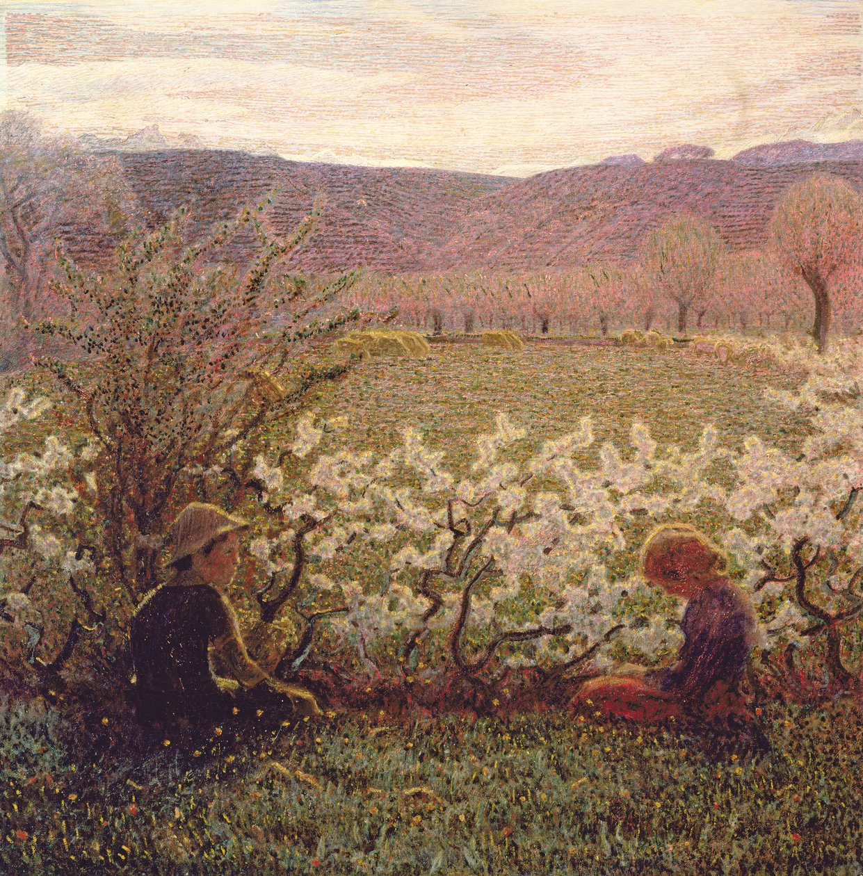 Kwitnąca Łąka autorstwa Giuseppe Pellizza da Volpedo