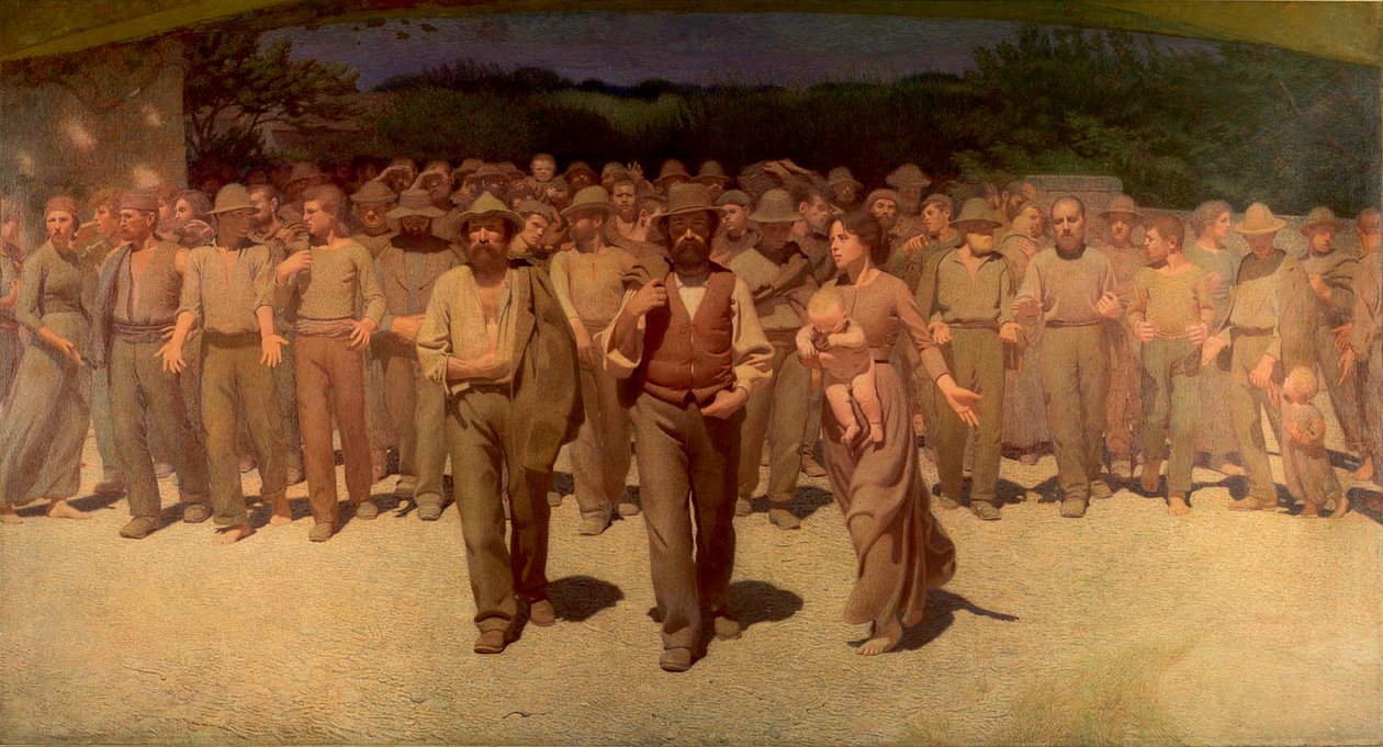 Czwarty Stan Czwarty Stan autorstwa Giuseppe Pellizza da Volpedo