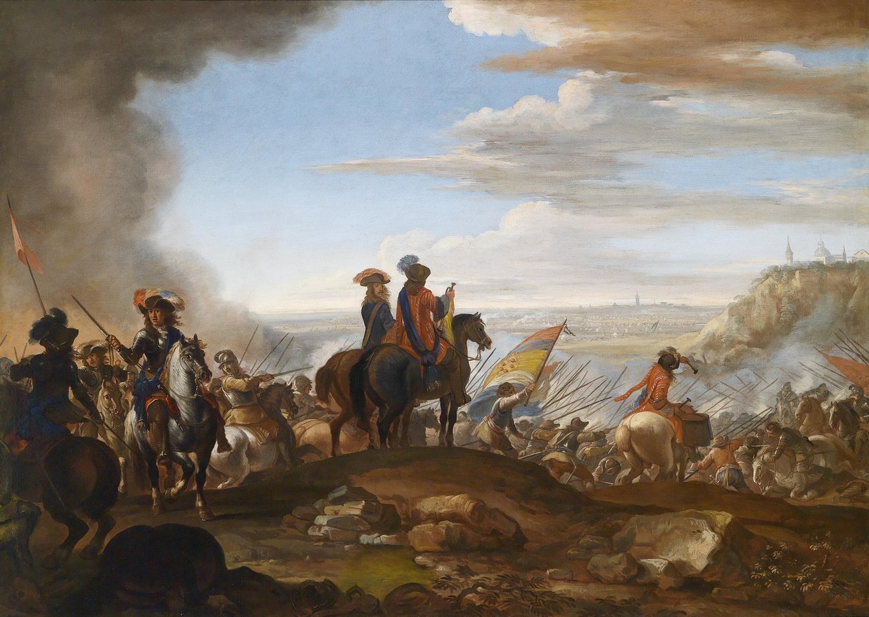 Oddziały Wielkiego Księcia Cosimo III. Toskanii w akcji autorstwa Giuseppe Pinacci