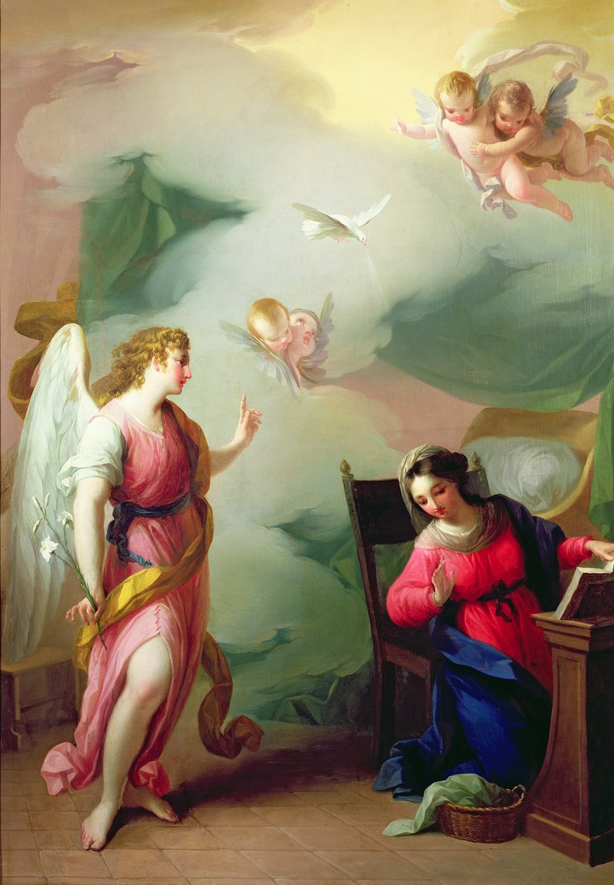Zwiastowanie autorstwa Giuseppe Velasco or Velasquez