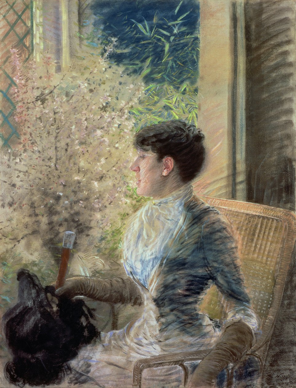 Okno łukowe, 1883 autorstwa Giuseppe de Nittis