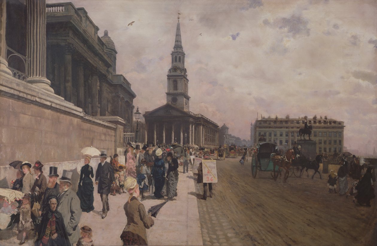 Galeria Narodowa, Londyn autorstwa Giuseppe de Nittis