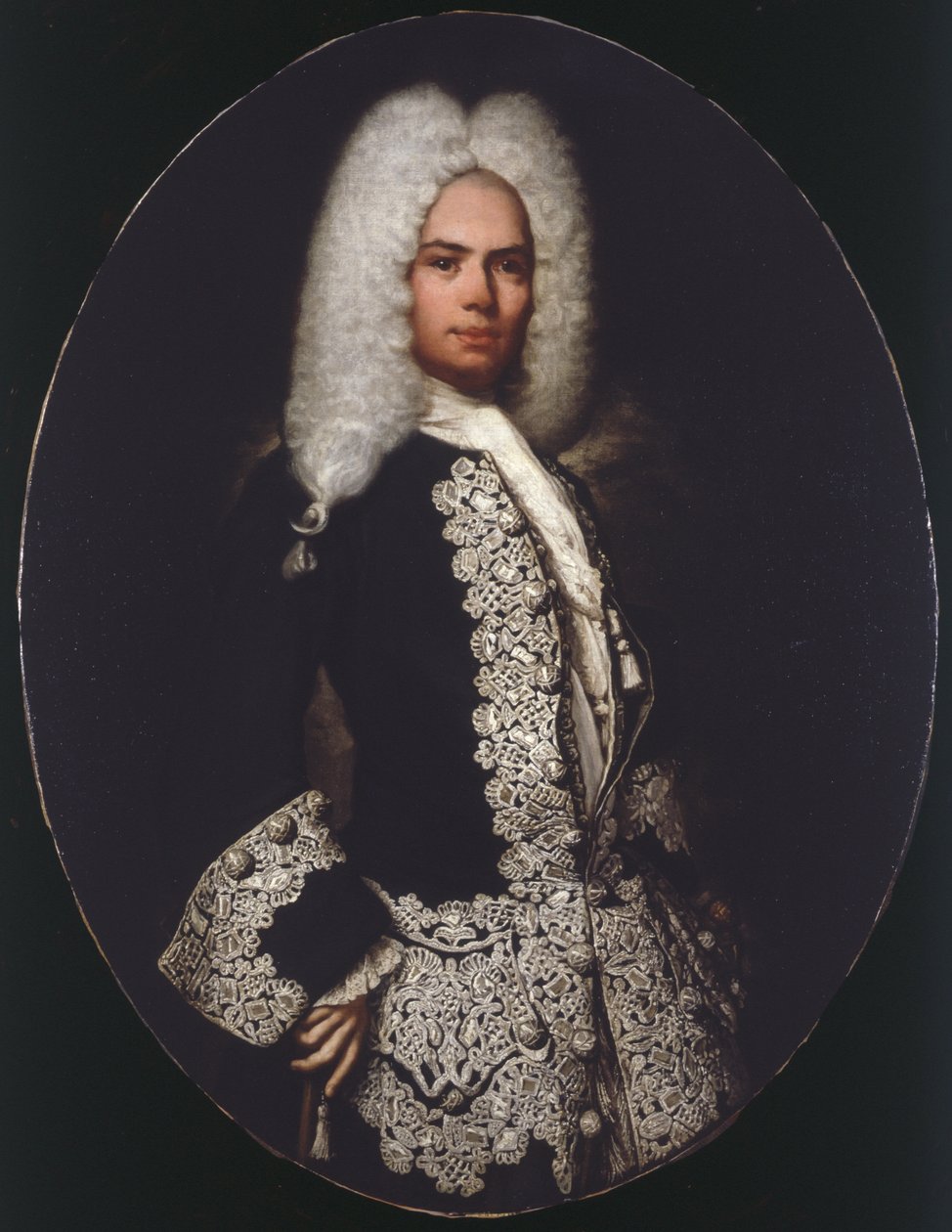 Portret hrabiego Flaminio Tassi (?) autorstwa Giuseppe  Ghislandi