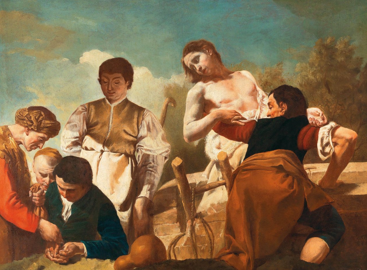 Józefa i jego braci. autorstwa Giuseppe Angeli