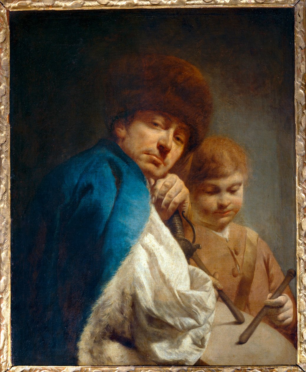 Le Militaire et le Petit Tambour - Żołnierz i mały perkusista ... autorstwa Giuseppe Angeli