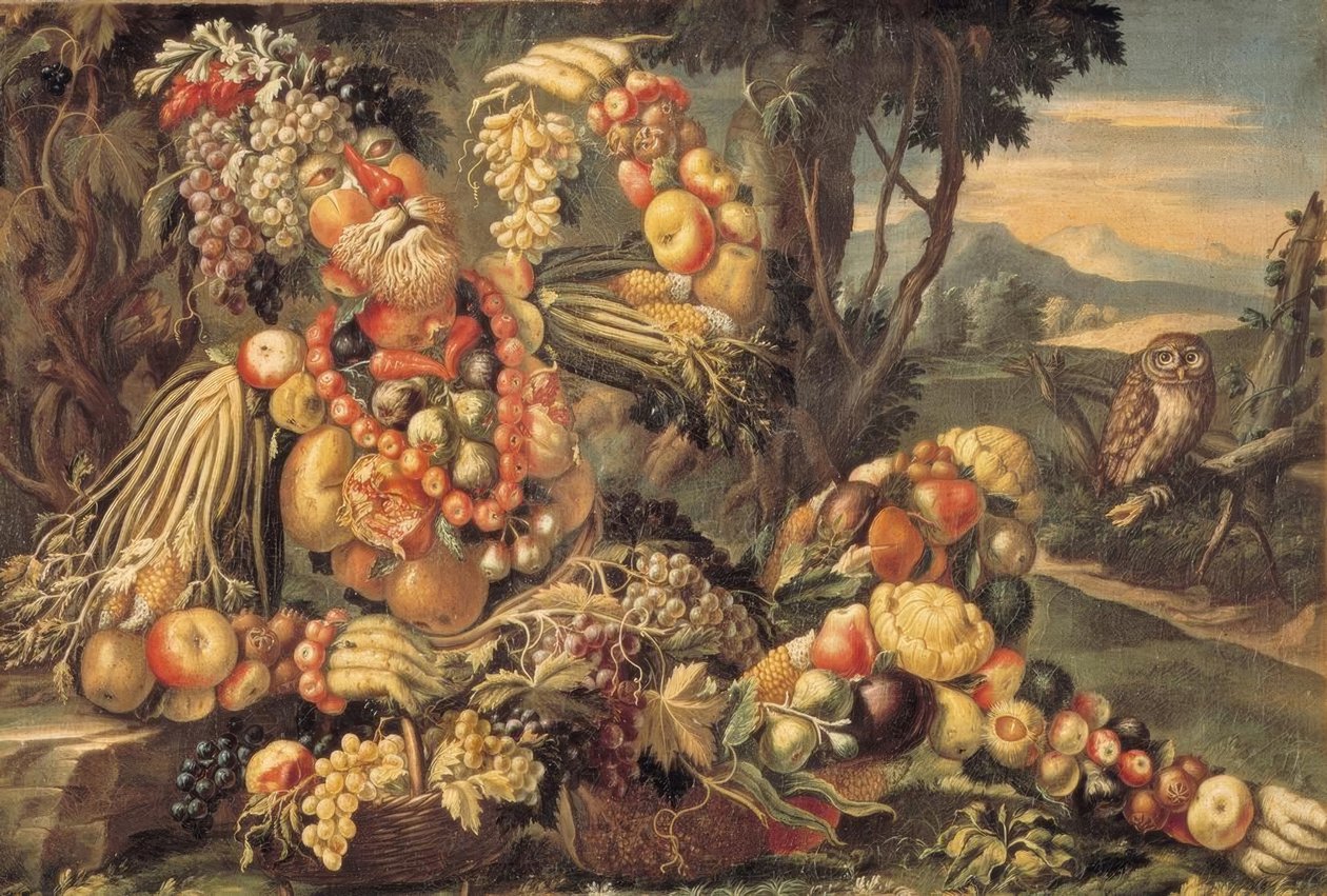 Jesień autorstwa Giuseppe Arcimboldo