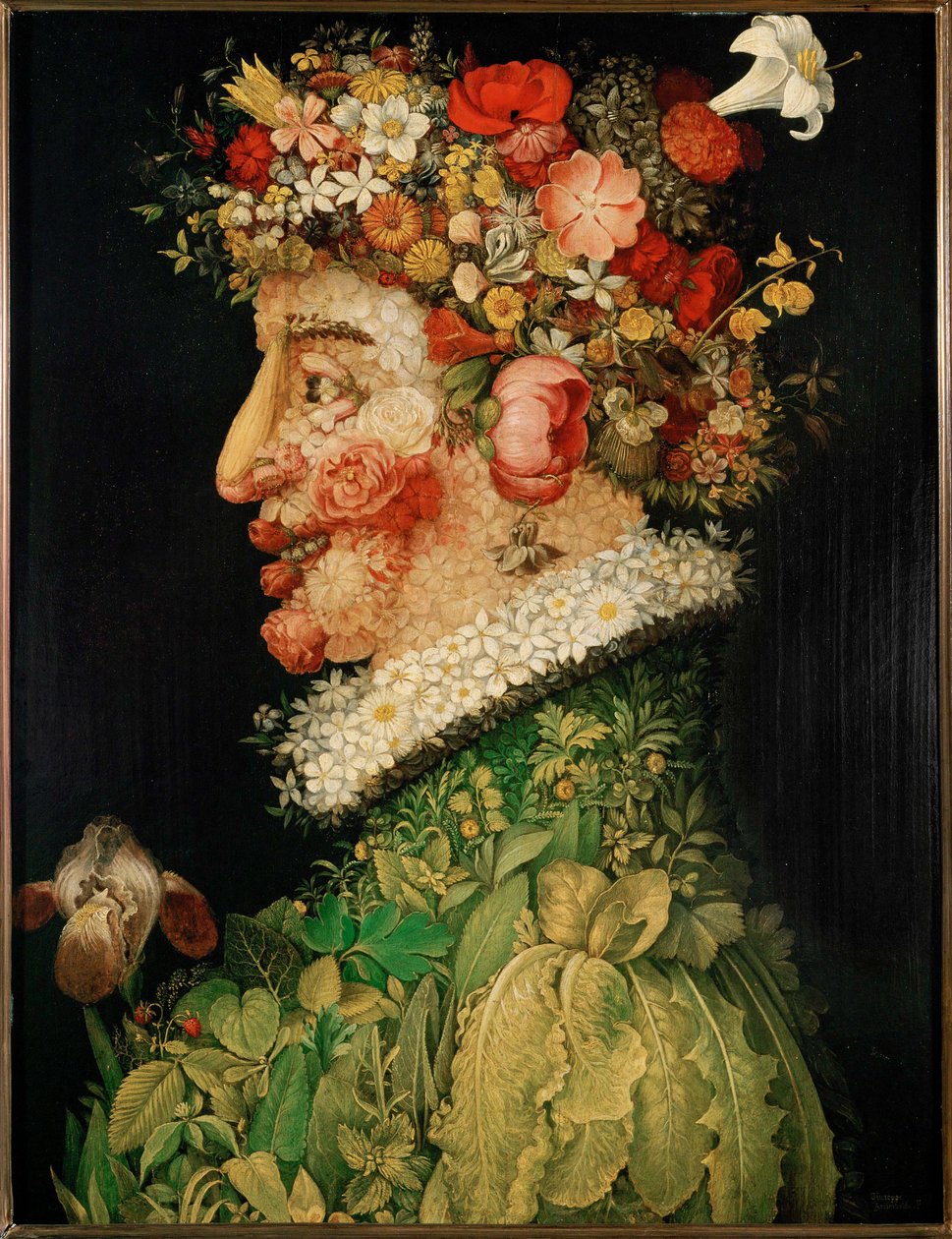 Wiosna autorstwa Giuseppe Arcimboldo
