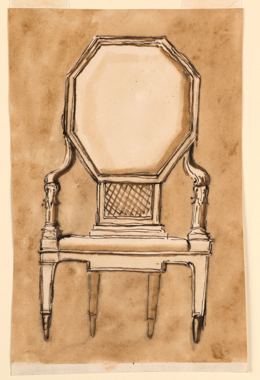 Krzesło autorstwa Giuseppe Barberi