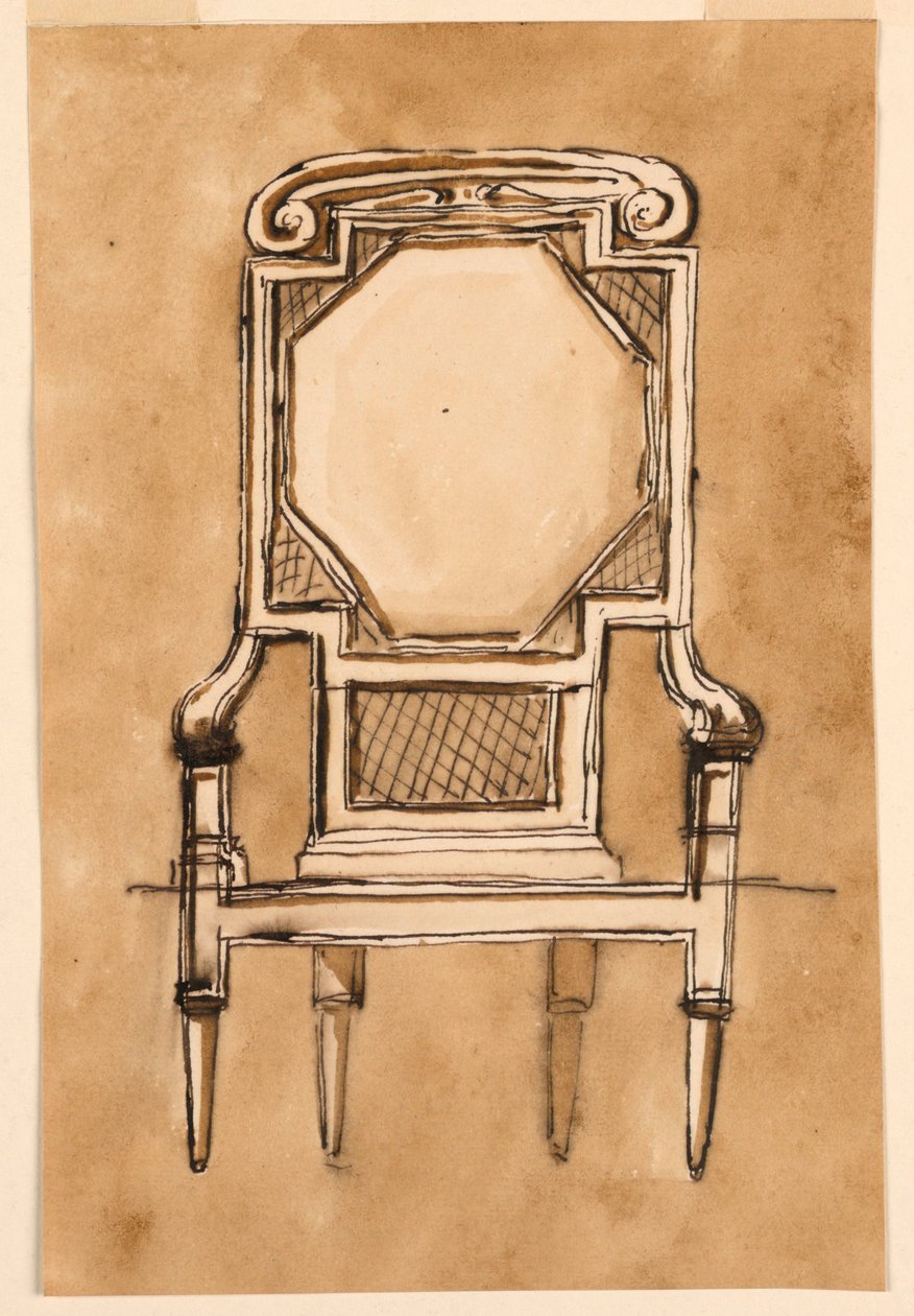 Krzesło autorstwa Giuseppe Barberi