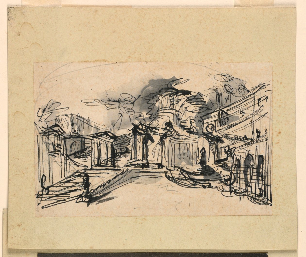 Scenografia: Architektura pałacowa autorstwa Giuseppe Barberi
