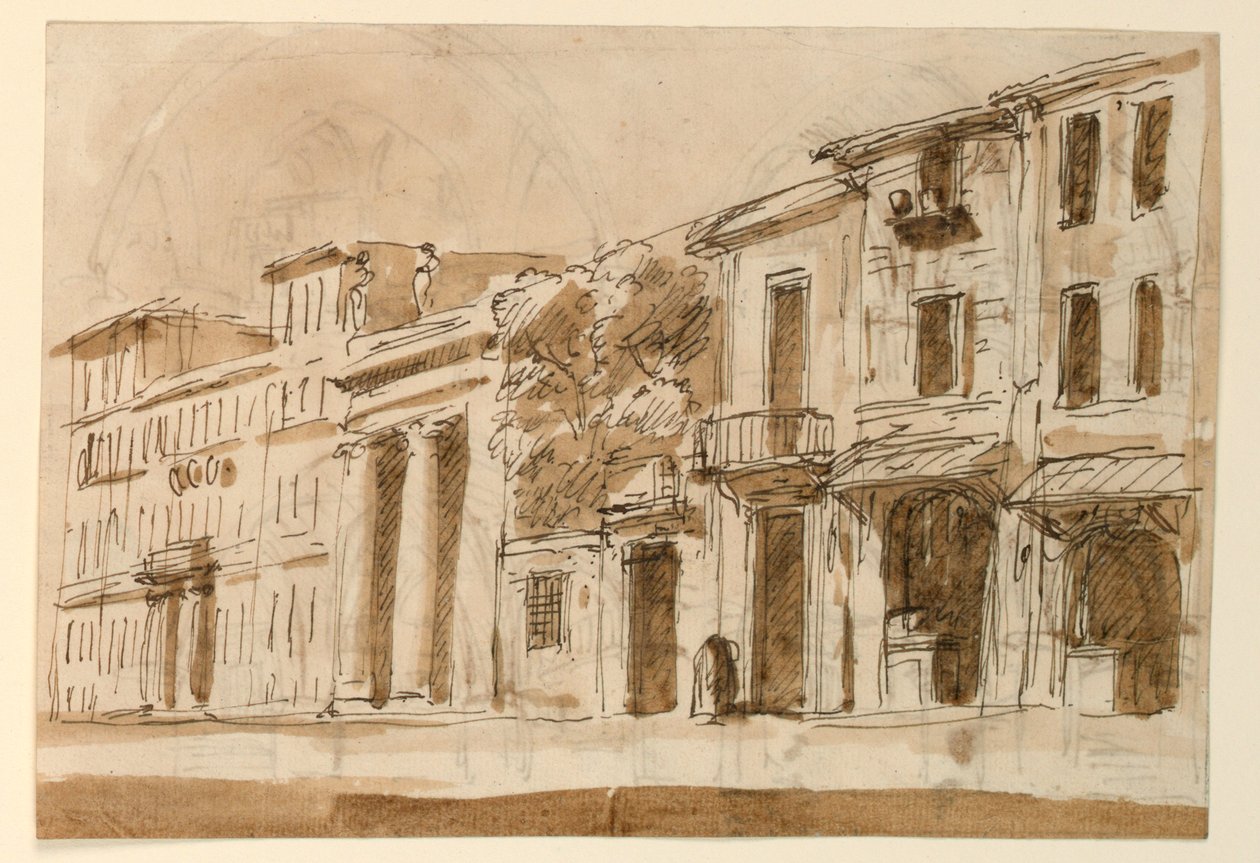 Projekt teatru: Streetscape autorstwa Giuseppe Barberi