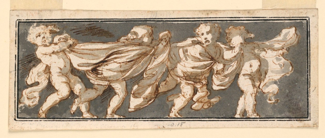 Fryz z dziećmi autorstwa Giuseppe Bernardino Bison