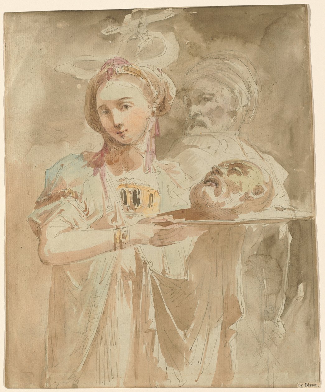 Salome z Głową św. Jana Chrzciciela autorstwa Giuseppe Bernardino Bison
