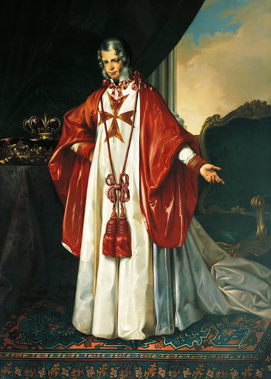 Portret Leopolda II, Wielkiego Księcia Toskanii (Florencja autorstwa Giuseppe Bezzuoli