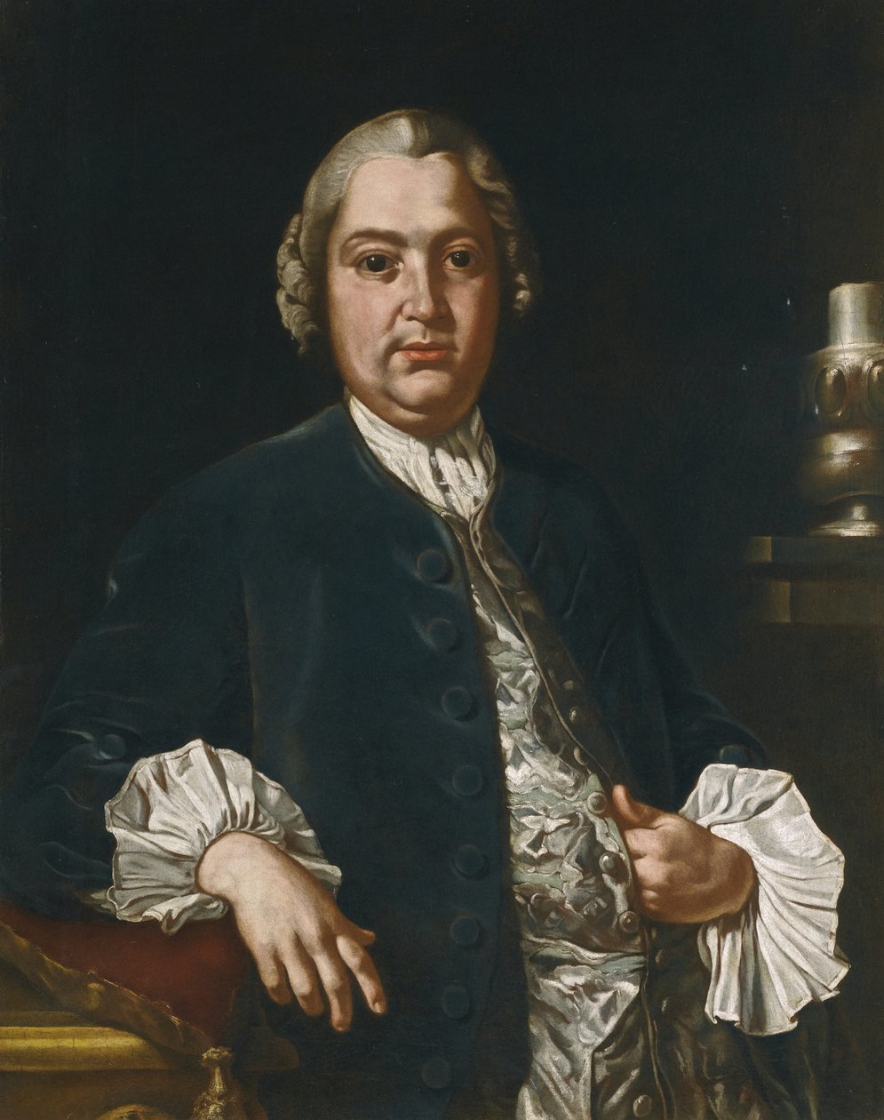 Portret kompozytora Niccolò Jommelli 1714-1774 autorstwa Giuseppe Bonito