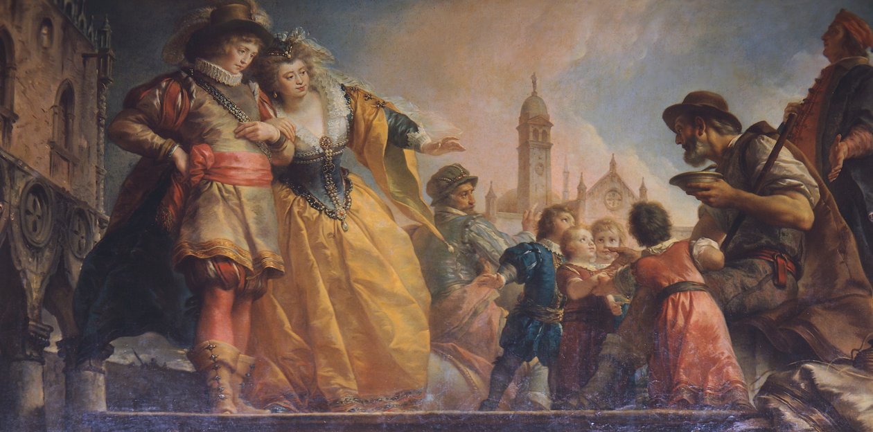 Historia Gualtiero, hrabiego Angers – Giuseppe Cades (1750-1799) autorstwa Giuseppe Cades