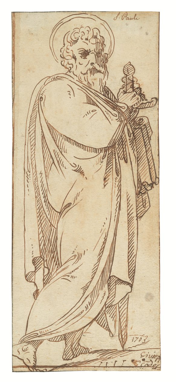 Dwanaście studiów Apostołów autorstwa Giuseppe Cades