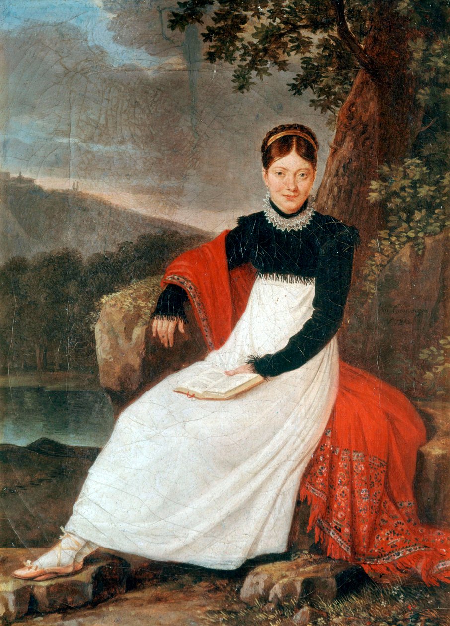 Portret Karoliny Bonaparte autorstwa Giuseppe Cammarano