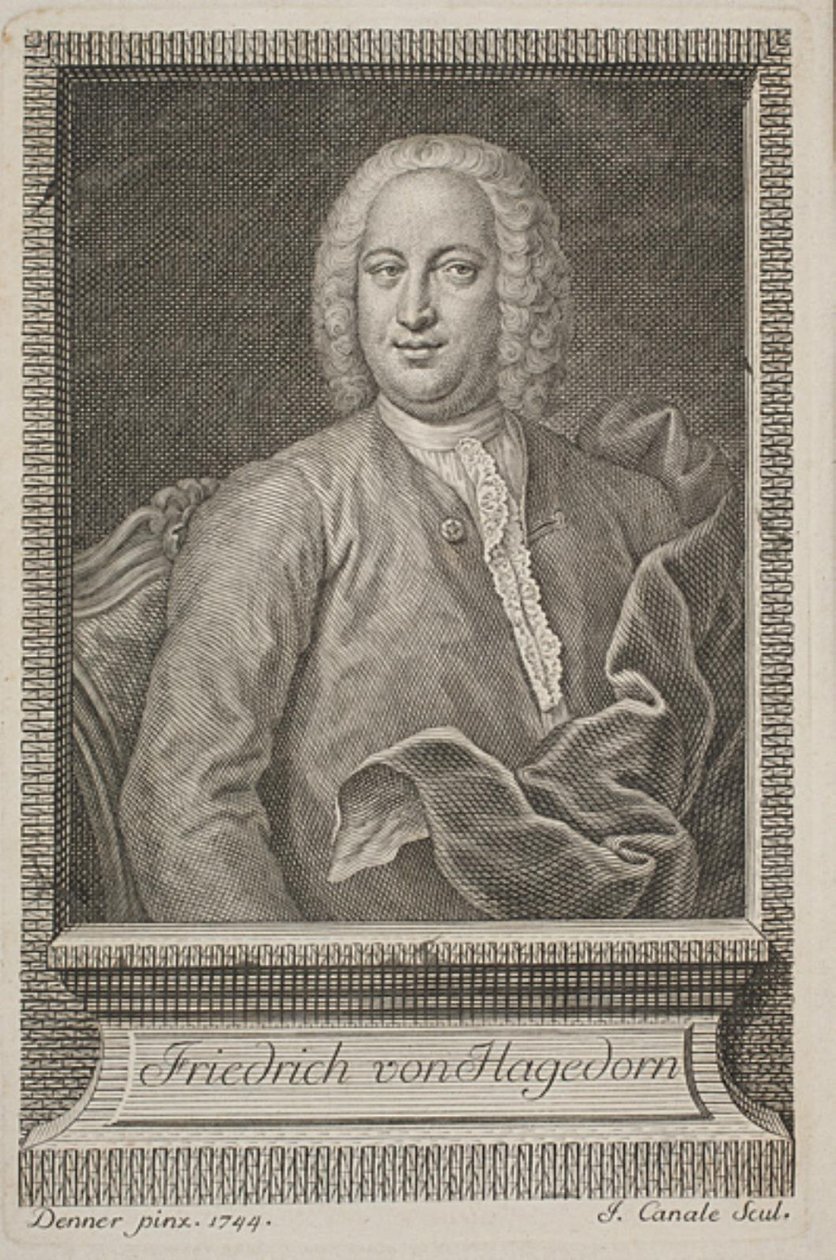 Friedrich von Hagedorn autorstwa Giuseppe Canale