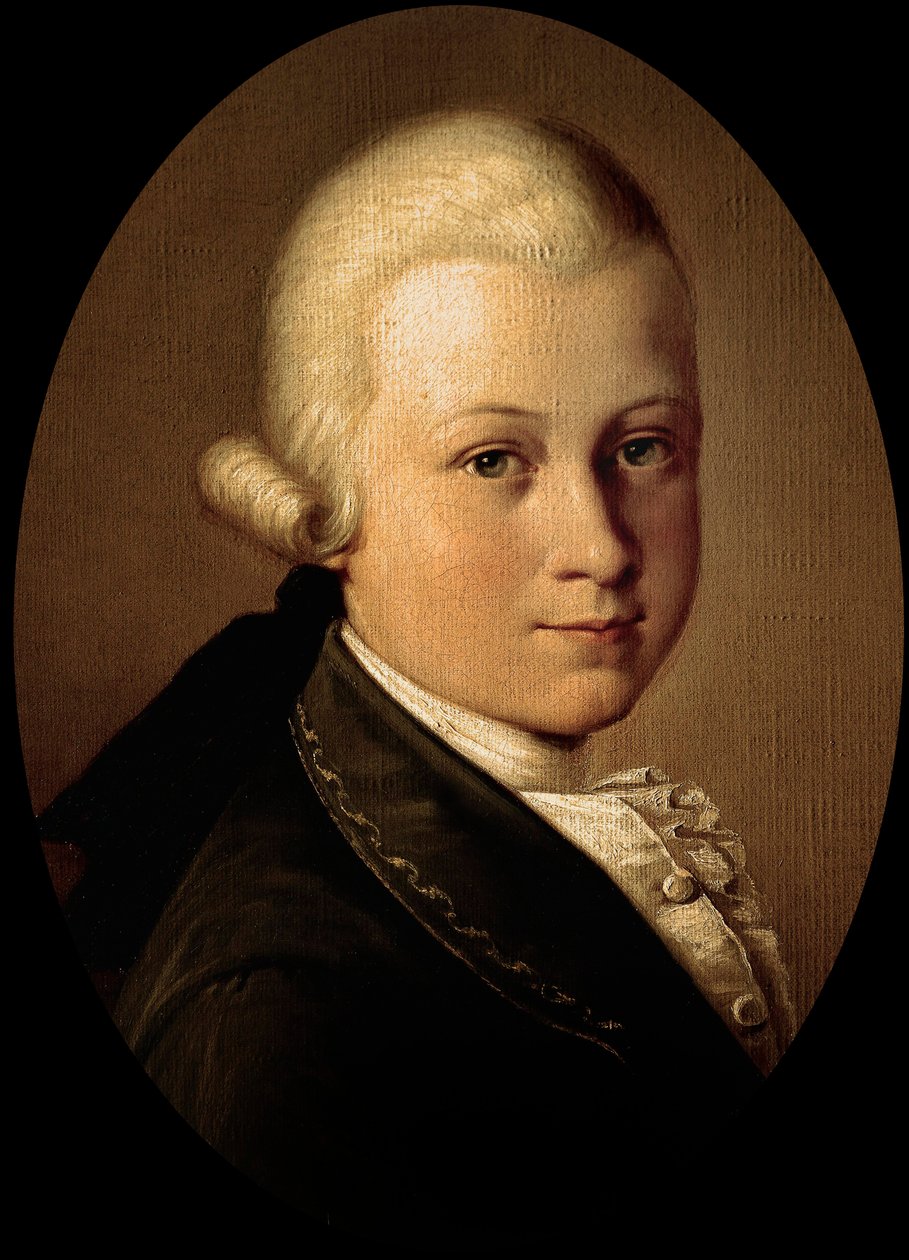 Wolfgang Amadeusz Mozart autorstwa Giuseppe Cignaroli