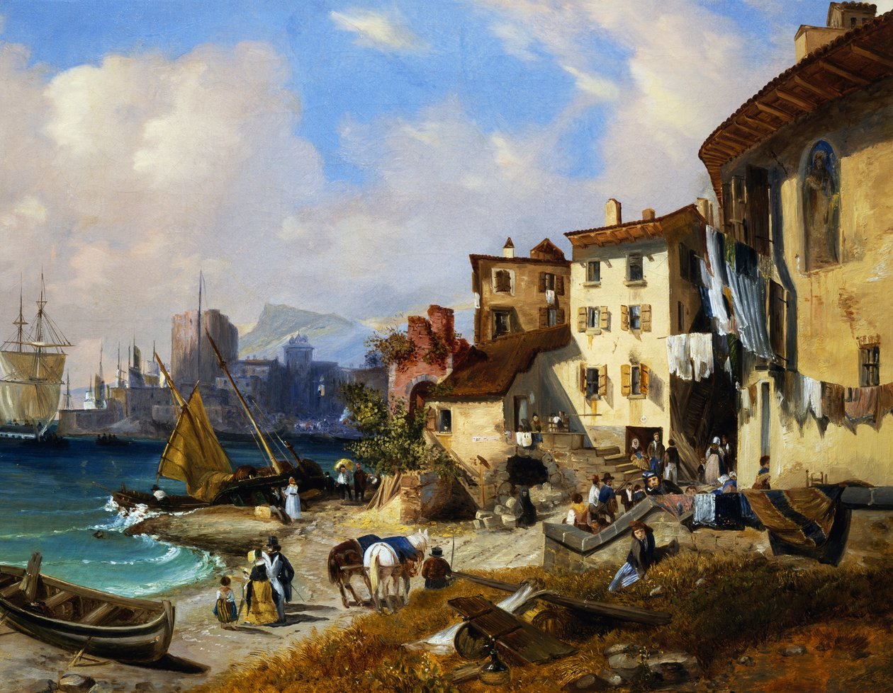 Wioska w Normandii autorstwa Giuseppe Comella