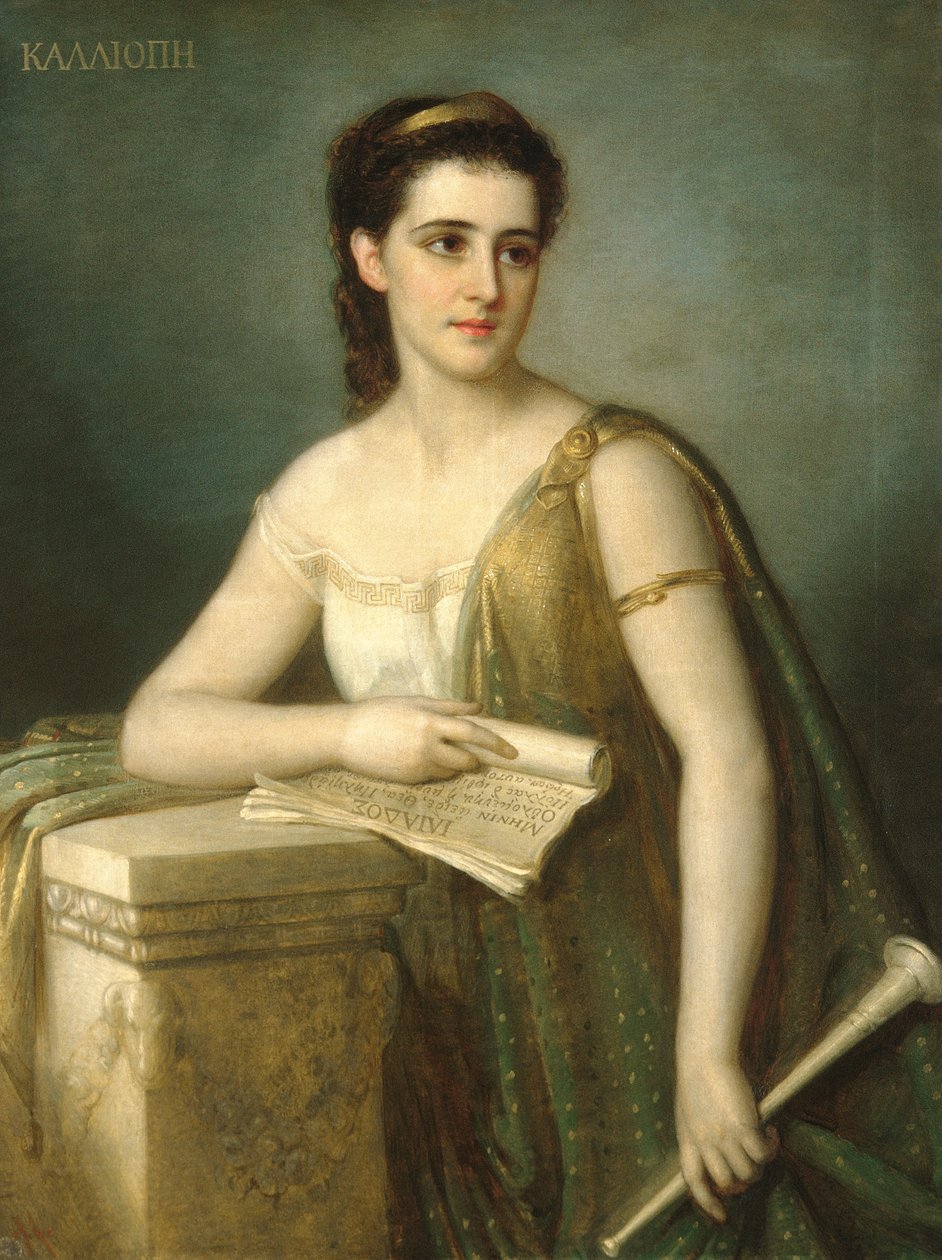 Calliope autorstwa Giuseppe Fagnani