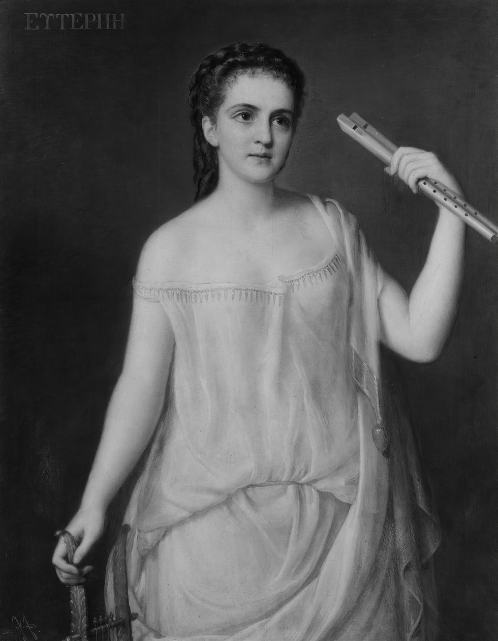Euterpe, 1869. autorstwa Giuseppe Fagnani