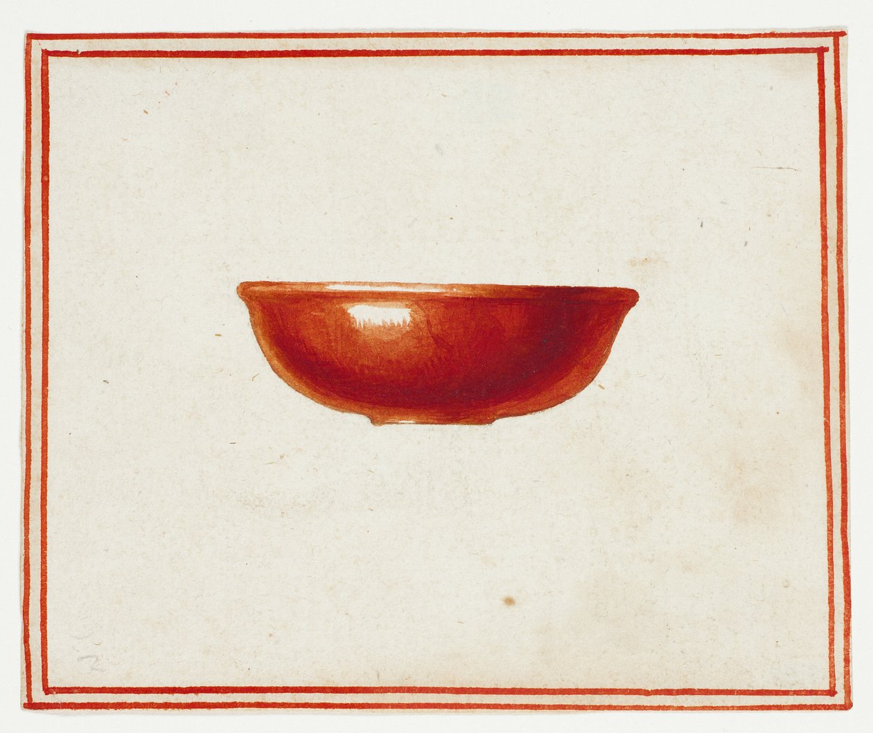 Czerwony spodek autorstwa Giuseppe Grisoni