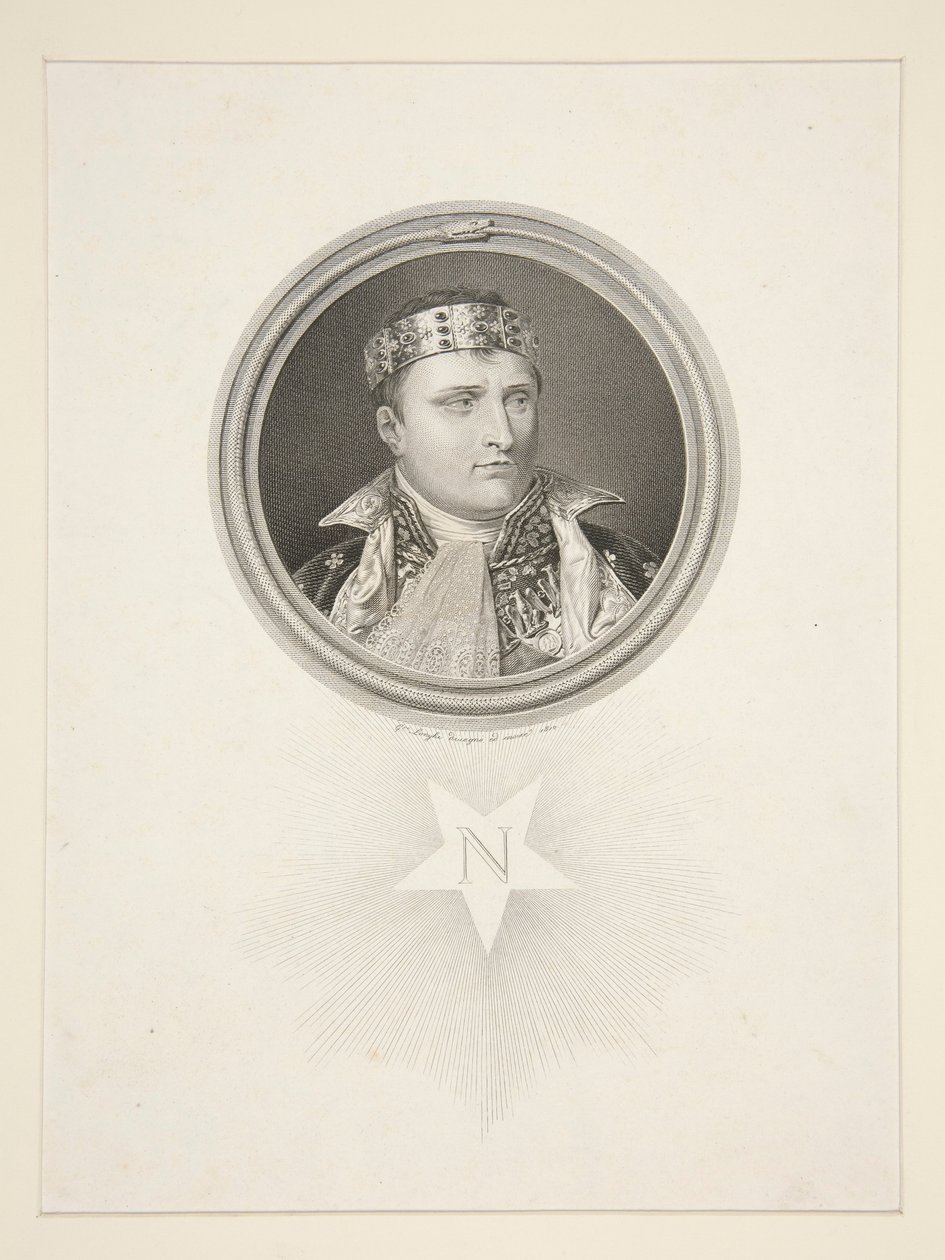 Napoleon jako król Włoch autorstwa Giuseppe Longhi