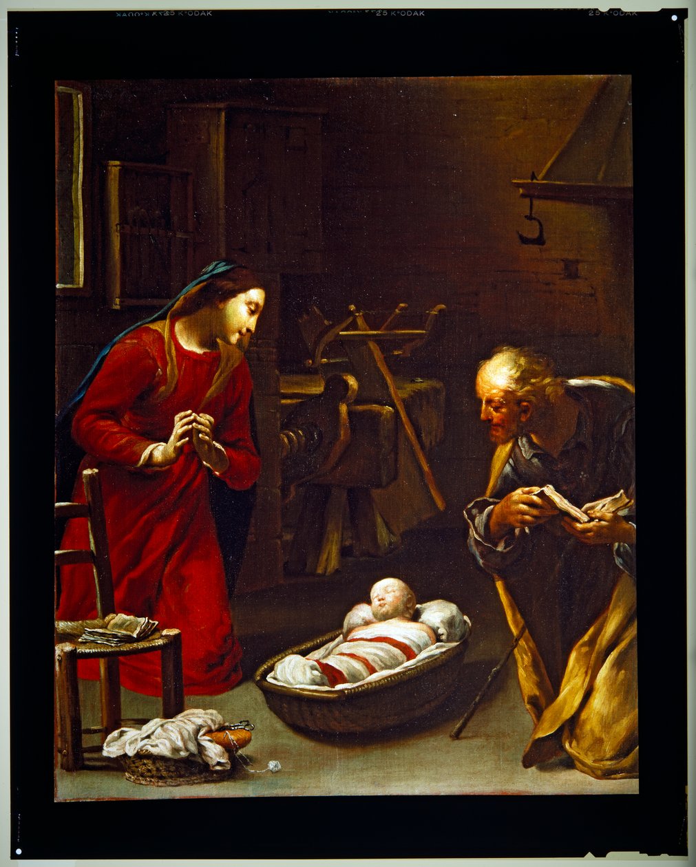 Święta Rodzina (obraz) autorstwa Giuseppe Maria (1665 1747) Crespi