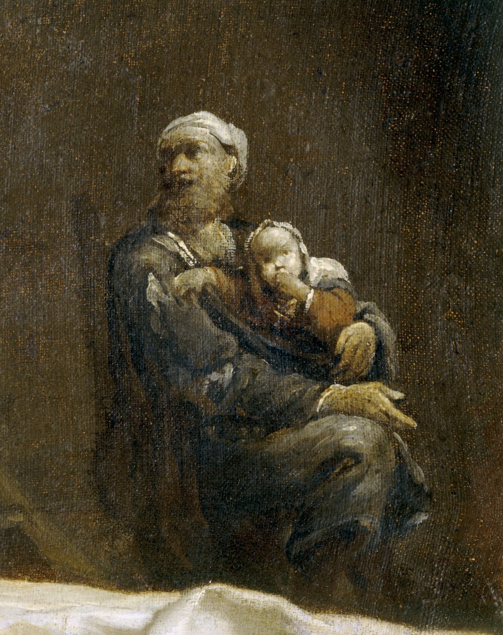 La femme a la puce - Kobieta z pchłą ... autorstwa Giuseppe Maria (1665 1747) Crespi