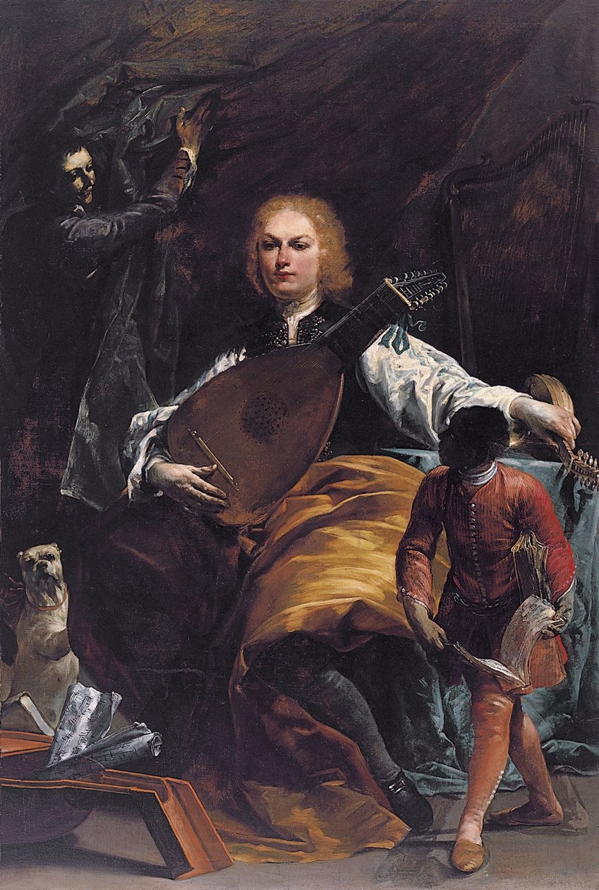 Hrabia Fulvio Grati autorstwa Giuseppe Maria Crespi