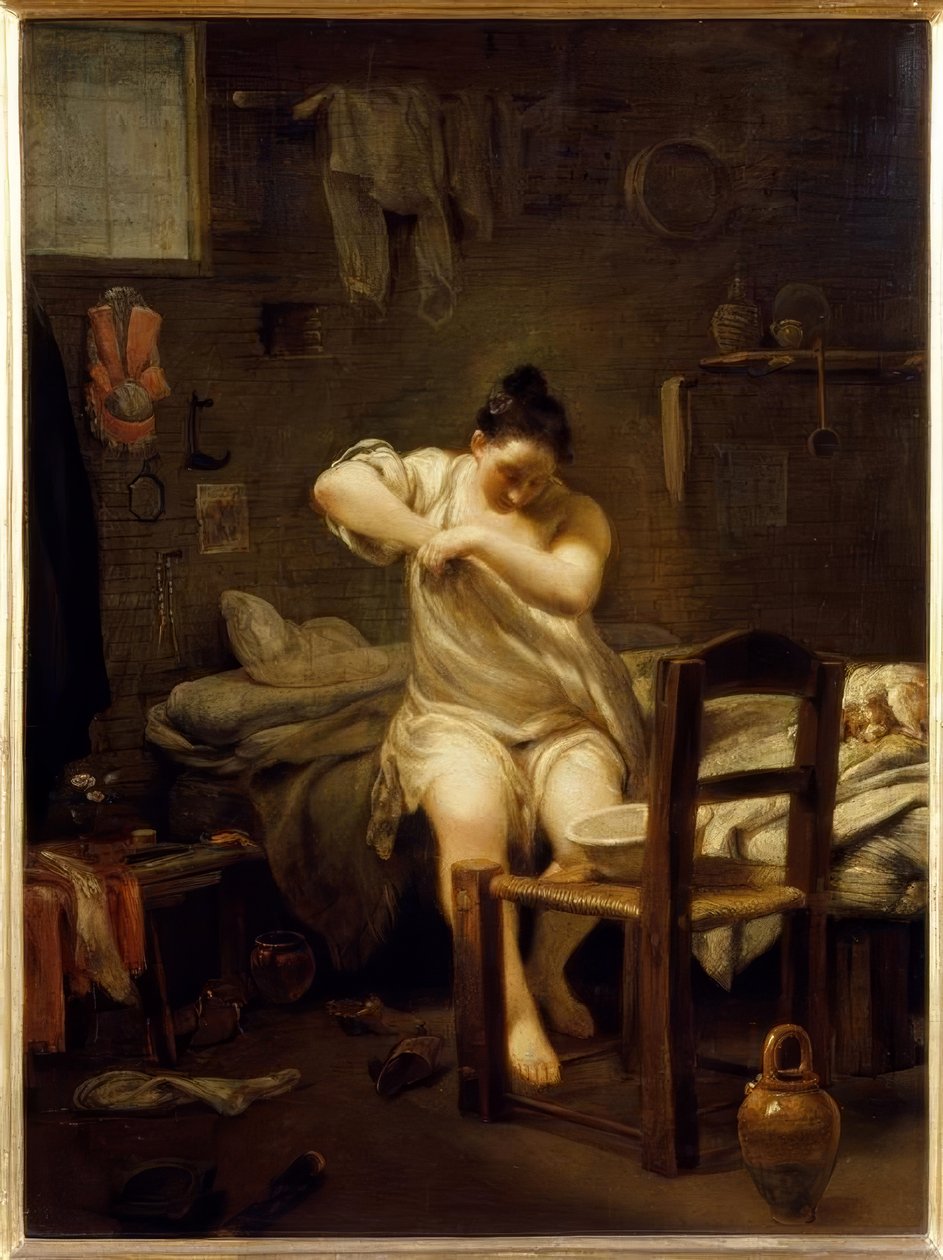 La Pulce autorstwa Giuseppe Maria Crespi