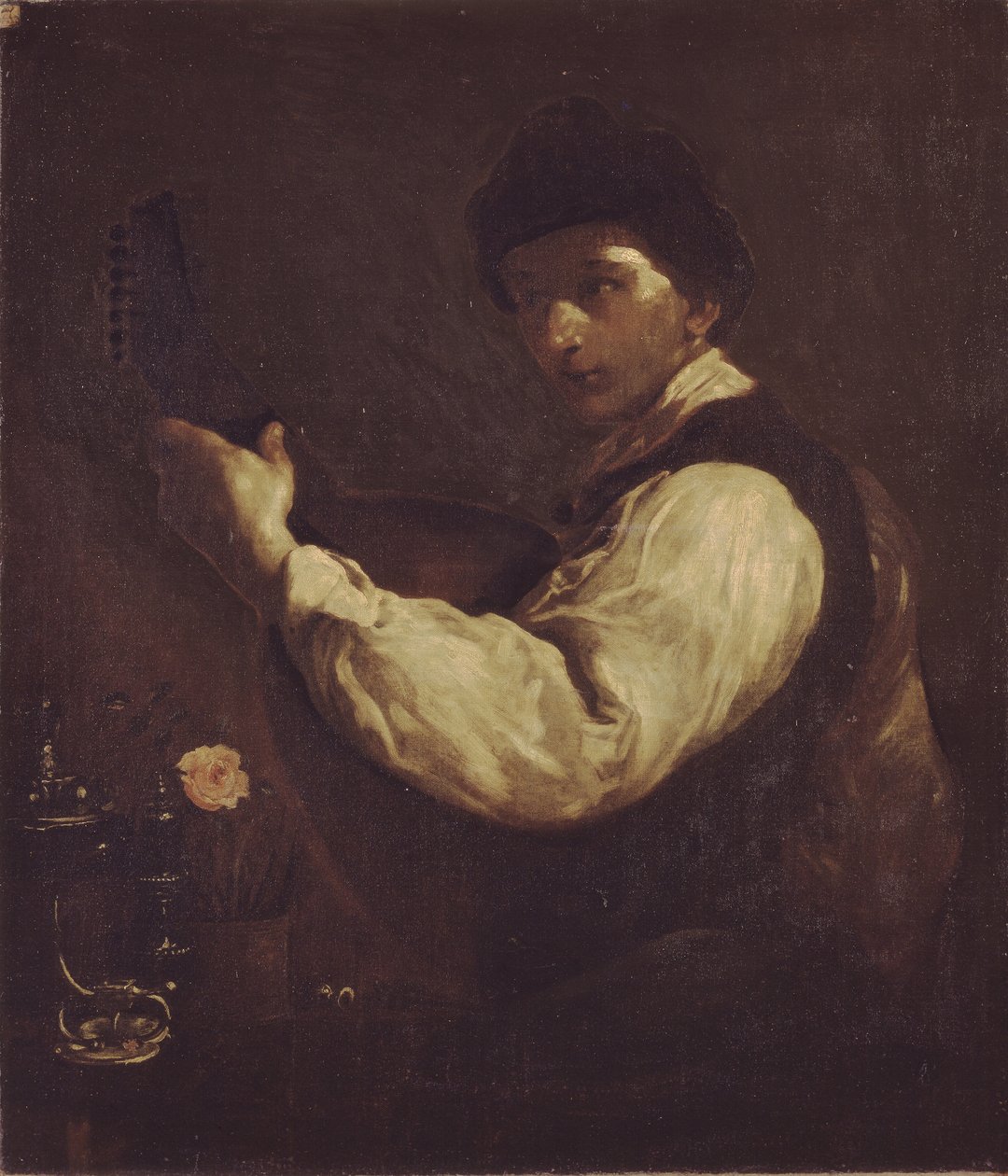 Lutniarz autorstwa Giuseppe Maria Crespi