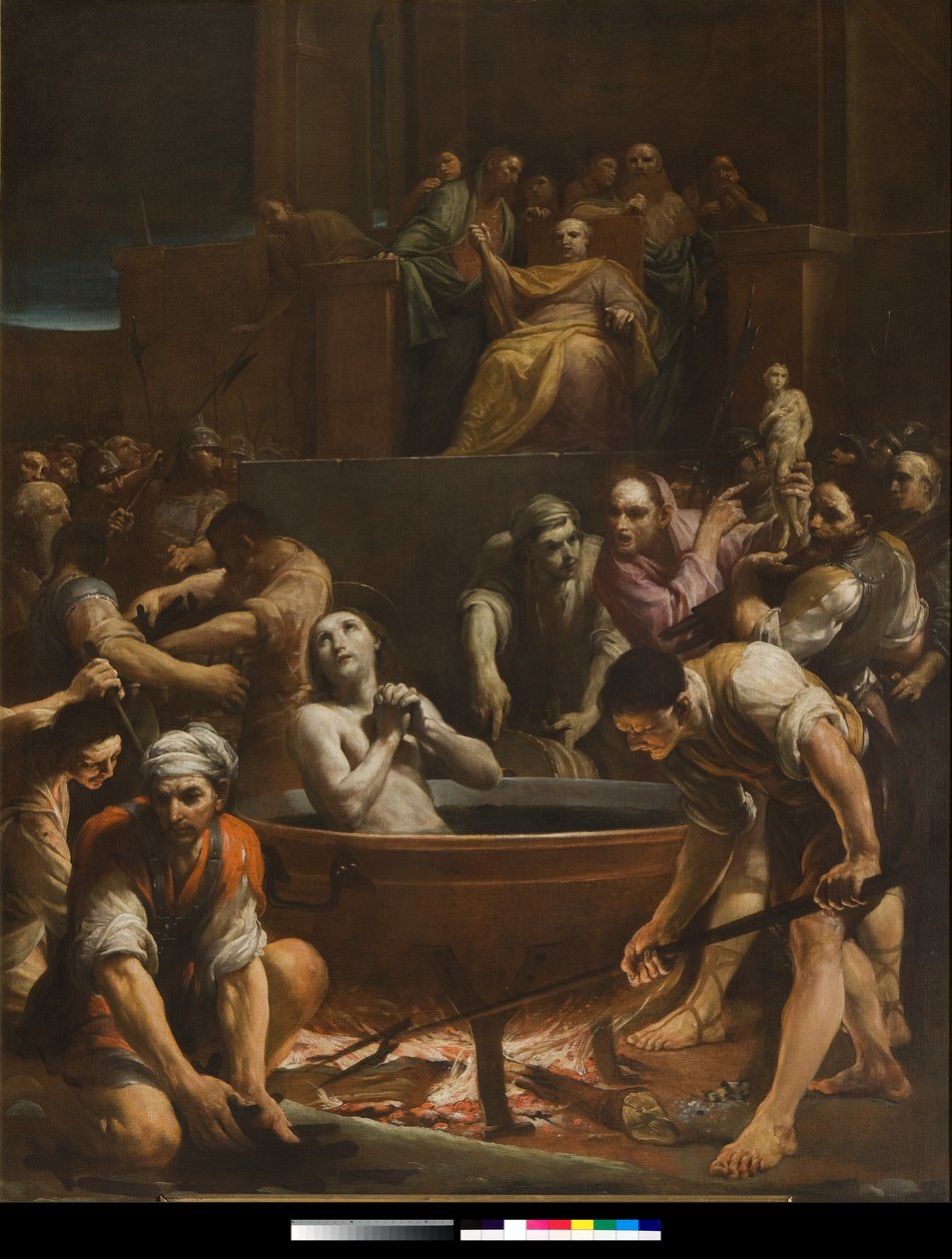 Męczeństwo św. Jana Ewangelisty, ok. 1715 autorstwa Giuseppe Maria Crespi
