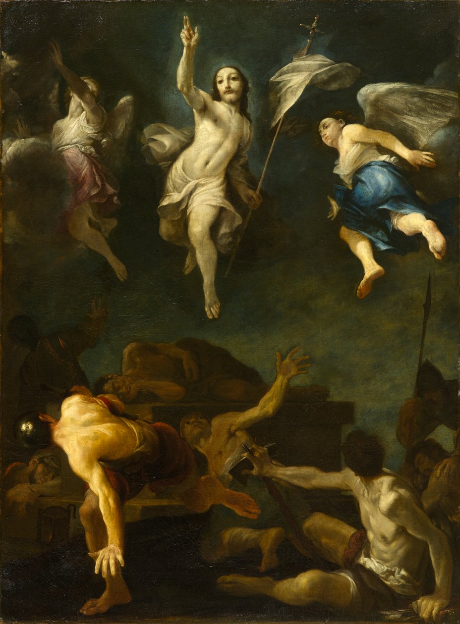 Zmartwychwstanie Chrystusa, ok. 1690 autorstwa Giuseppe Maria Crespi