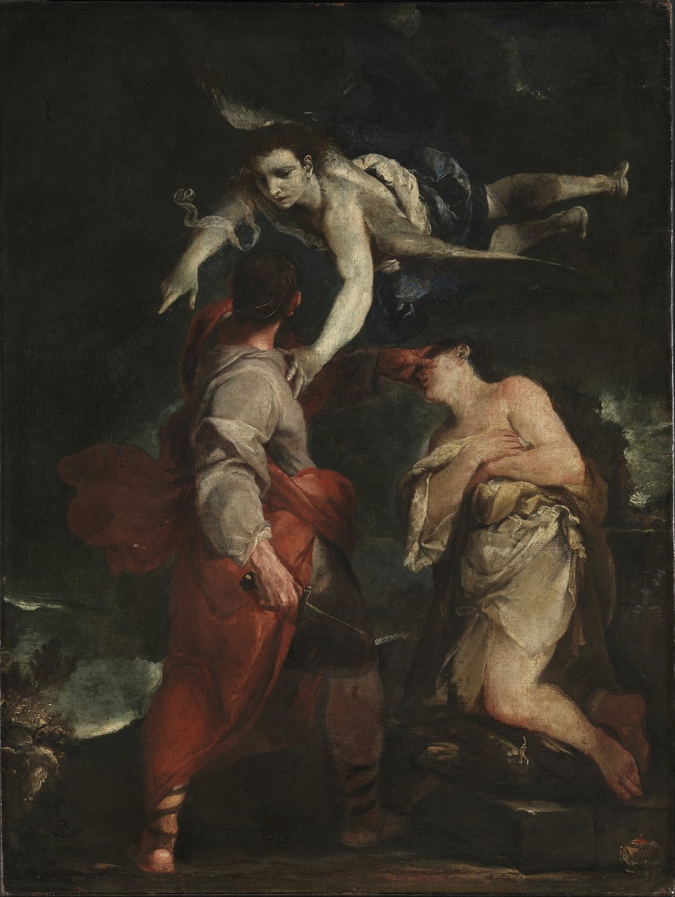 Ofiara Abrahama autorstwa Giuseppe Maria Crespi