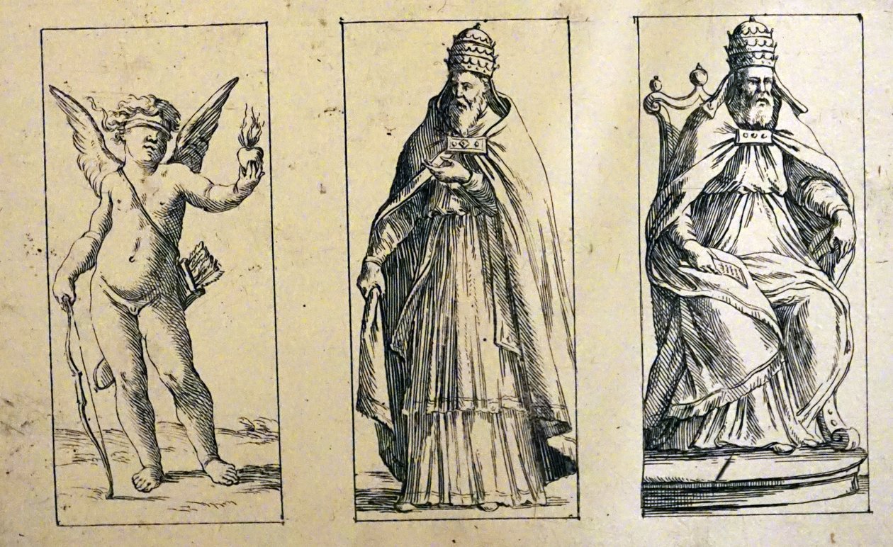 Karty tarota z XVII wieku autorstwa Giuseppe Marii Mitelli autorstwa Giuseppe Maria Mitelli