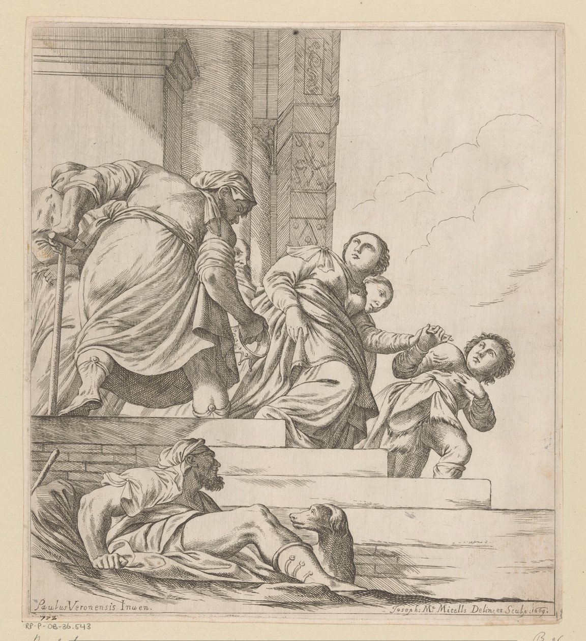 Królowa Waszti zostaje wygnana autorstwa Giuseppe Maria Mitelli