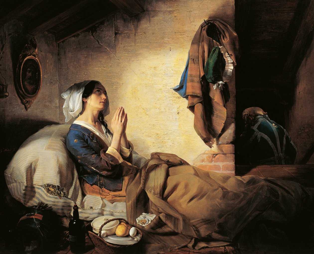 Porzucona lub upadła kobieta autorstwa Giuseppe Molteni