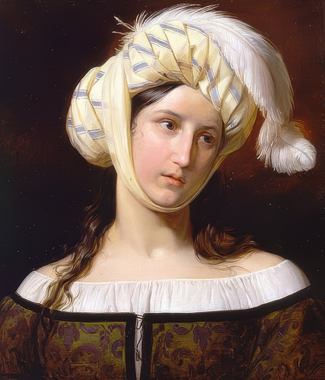 Rebeka. Około 1835 autorstwa Giuseppe Molteni